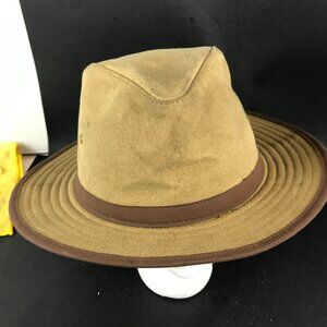 Original Outback Oilskin Khaki Hat 23" circum.